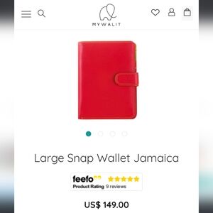 Large Snap MYWALIT, like new condition, color combo- Jamaica